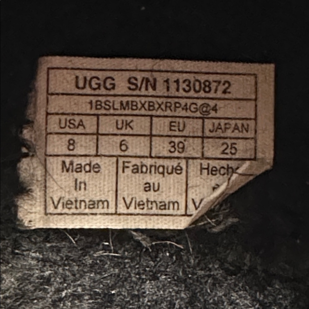 UGG Women's Charcoal and Chocolate Mules - Picture 5 of 6
